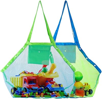 Sac de plage en maille extra large pour transporter des jouets de plage, épicerie, shopping, pique-nique, vacances sac de plage en maille pour transporter des jouets de sable et un filet de plage pour enfants. DIAYTAR COTE D'IVOIRE se distingue par son engagement à offrir une expérience d'achat en ligne de haute qualité à ses clients. La boutique dispose d'une équipe de service client dédiée qui est prête à aider les clients à tout moment. De plus, la boutique utilise des méthodes de paiement sécurisées pour protéger les informations des clients et garantir des transactions sans risque.