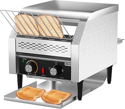 Grille-pain commercial pyy 300 tranches/heure, convoyeur pour pain de restaurant, grille-pain bagel, support robuste en acier inoxydable, 300 pièces par heure. Avec plus de 300 000 références de produits, DIAYTAR COTE D'IVOIRE est la boutique en ligne idéale pour tous les consommateurs ivoiriens. Elle propose une grande sélection de produits, allant des produits alimentaires aux accessoires de mode, en passant par les produits électroniques. La boutique est facile à utiliser et sécurisée.