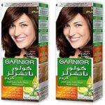 Garnier crème color naturals twin pack, 5 châtain clair, 159 g