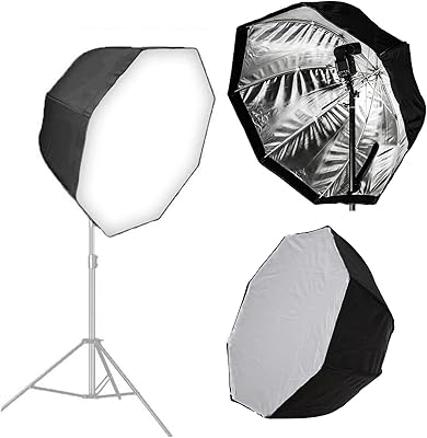 Winner parapluie softbox octogonal portable (80 cm). DIAYTAR COTE D'IVOIRE offre une expérience d'achat en ligne unique et pratique, permettant aux clients de trouver facilement ce qu'ils cherchent parmi ses nombreux produits. La boutique met également l'accent sur la qualité et la sécurité des transactions.