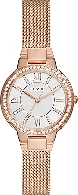 Montre fossil pour femme en acier inoxydable avec cristaux - es5111, rose, argent, taille unique, montre virginia à trois aiguilles en acier inoxydable - es5111. Avec plus de 300 000 références, la boutique en ligne DIAYTAR COTE D'IVOIRE offre un choix vaste et varié pour répondre à tous les besoins. De l'électronique aux produits pour la maison, en passant par les articles de mode, chaque catégorie de produits est représentée. Cela permet aux clients de trouver facilement ce qu'ils cherchent sur une seule plateforme.
