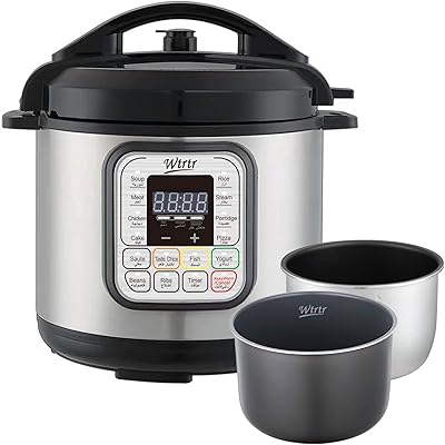 Wtrtr autocuiseur électrique 2 casseroles en acier inoxydable 13l, cuiseur à riz (2 casseroles - 13l). DIAYTAR COTE D'IVOIRE, c'est la garantie de trouver les meilleurs produits au meilleur prix. Avec une telle offre, nous sommes convaincus que vous trouverez ce que vous cherchez. Notre équipe travaille dur pour vous offrir la meilleure expérience d'achat en ligne.