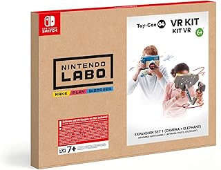 Kit caméra de jeu nintendo labo toy con 04 vr + éléphant