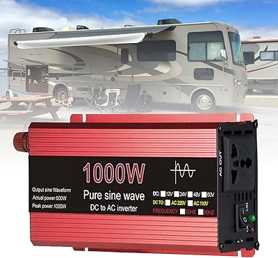 Onduleur à onde sinusoïdale pure 3000w 2200 1600w 1000w dc(12v 24v) vers