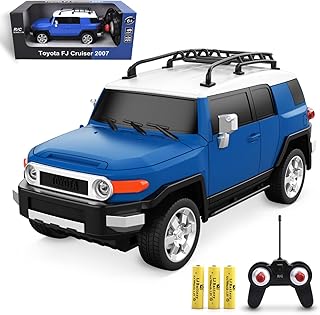 Voiture rc sous licence officielle toyota fj cruiser à l'échelle 1:24 avec lumière led, camions monstres rc pour garçons et filles âgés de 3,4 à 7,8,9,10,11,12 ans par wonder dream (bleu ). La boutique en ligne DIAYTAR COTE D'IVOIRE est une plateforme conviviale et facile à utiliser, permettant aux clients de naviguer aisément à travers les différentes catégories de produits. Les descriptions détaillées des produits et les avis des clients aident à prendre des décisions d'achat éclairées. Cela améliore l'expérience d'achat en ligne pour les clients.