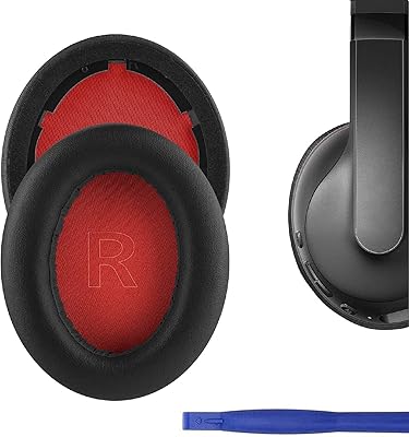 Coussins d'oreille de remplacement sevi pour écouteurs anker soundcore life q10 / q20