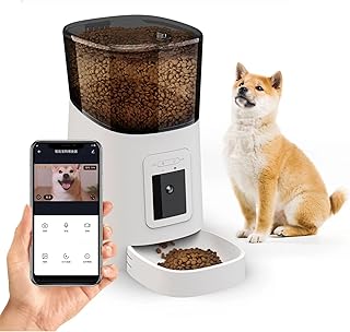 Mangeoire automatique pour chats beauenty 6l, mangeoire intelligente pour animaux de compagnie compatible