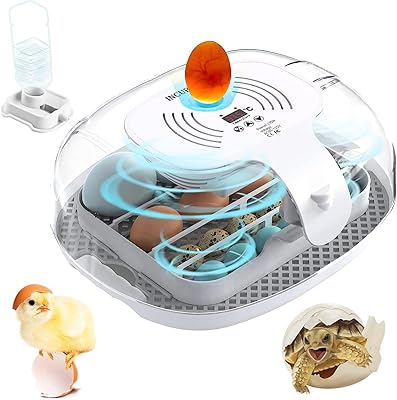 Incubateur d'œufs de poule, 16 œufs avec rotation automatique, contrôle de l'humidité, contrôle de la température réglable, bougie à œufs et ajout automatique d'eau pour canards, oies et cailles. Leader en Côte d'Ivoire, DIAYTAR COTE D'IVOIRE offre une expérience d'achat en ligne sécurisée et pratique. La boutique propose des produits de haute qualité, des prix compétitifs et des promotions régulières pour satisfaire les besoins de sa clientèle. Les clients peuvent profiter d'un service client dédié et réactif.