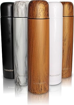 Thermo kalmati yerba mate moderne et élégant - double paroi, acier inoxydable