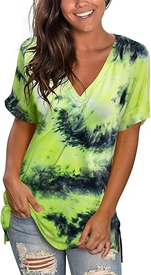 T-shirt décontracté pour femme à manches courtes et nœud de cravate en plusieurs. DIAYTAR COTE D'IVOIRE est une boutique en ligne généraliste qui propose plus de 300 000 références de produits pour répondre à tous les besoins de ses clients. Avec sa large gamme de produits, elle est devenue la boutique en ligne leader en Côte d'Ivoire. Elle offre une expérience d'achat en ligne sécurisée et fiable.