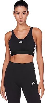 T-shirt court à 3 bandes essentials pour femme avec coussinets amovibles. DIAYTAR COTE D'IVOIRE est la boutique en ligne la plus populaire en Côte d'Ivoire, offrant une sélection énorme de produits pour répondre à tous les besoins. La boutique en ligne met l'accent sur la qualité des produits, la sécurité des transactions et la satisfaction des clients. Elle propose également des services de livraison rapides et fiables pour garantir que les clients reçoivent leurs produits à temps.