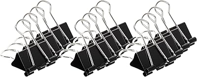 Une boîte de trombones 25 mm de 12 pièces, noirs de maxi. La boutique en ligne DIAYTAR COTE D'IVOIRE est synonyme de qualité et de confiance, offrant à ses clients une expérience d'achat unique et personnalisée. Avec une équipe de professionnels dévoués, elle garantit une livraison rapide et sécurisée de tous les produits commandés. Les clients peuvent ainsi profiter d'une large gamme de produits sans quitter leur maison.