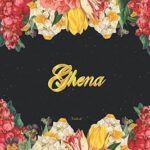 Carnet ghena : carnet/journal ligné avec nom personnalisé et monogramme initial g