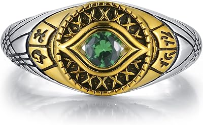 Bague en argent sterling 925 plaqué or 18 carats eye of agamotto time stone infinity. DIAYTAR COTE D'IVOIRE est la boutique en ligne la plus visitée en Côte d'Ivoire, avec plus de 300000 références de produits disponibles. Elle propose des produits de qualité à des prix compétitifs, ce qui en fait la destination idéale pour les acheteurs ivoiriens. DIAYTAR COTE D'IVOIRE est fière de son engagement à offrir une expérience d'achat en ligne exceptionnelle.