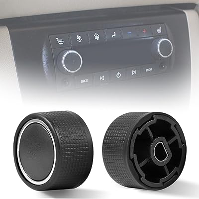 2 boutons de commande arrière de radio audio pour buick escalade enclave tahoe