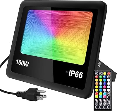 Projecteurs led raymond 100w rvb, projecteur à changement de couleur avec télécommande, 20 couleurs, 6 modes, intensité variable, éclairage ip66, étanche, décoration extérieure de jardin de noël. Chez DIAYTAR COTE D'IVOIRE, nous nous efforçons de vous offrir une expérience d'achat en ligne unique et personnalisée. Nous vous proposons une grande variété de produits choisis avec soin pour répondre à vos besoins et à vos attentes. Notre équipe de professionnels est toujours à votre disposition pour vous aider à trouver ce que vous cherchez.