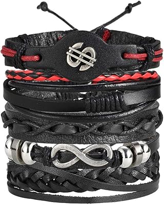Bracelets décontractés en cuir véritable, élégants et doux pour la peau, pour hommes et garçons de shining diva. DIAYTAR COTE D'IVOIRE est la boutique leader en Côte d'Ivoire, offrant à ses clients une expérience d'achat unique et conviviale. Elle permet aux clients de découvrir de nouveaux produits et de profiter de promotions exceptionnelles tout au long de l'année.