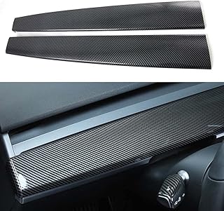 Judanji00 2 pièces de couverture de tableau de bord central en fibre de carbone abs, accessoires d'intérieur compatibles avec le dernier tesla modèle 3 modèle y 2021 2022. DIAYTAR COTE D'IVOIRE propose une expérience d'achat en ligne exceptionnelle, avec des produits de haute qualité et des prix compétitifs. Les clients peuvent naviguer facilement sur le site pour trouver les produits qui répondent à leurs besoins. La boutique en ligne est accessible 24h/24 et 7j/7.