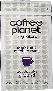 Café moulu torréfié moyen awakening de coffee planet, 250 g. En tant que boutique en ligne généraliste, DIAYTAR COTE D'IVOIRE répond aux besoins de ses clients en leur offrant une grande sélection de produits à des prix compétitifs. La boutique est dotée d'une interface utilisateur conviviale, facilitant ainsi la navigation et la recherche de produits. De plus, la livraison rapide et sécurisée est garantie.