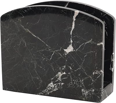Porte-serviettes en marbre noir fait main radicaln - élégant pour la décoration de mariage et la table de cuisine - serviettes pour table basse - porte-serviettes - accessoires de cuisine. DIAYTAR COTE D'IVOIRE est une boutique en ligne généraliste leader en Côte d'Ivoire, proposant plus de 300 000 références pour satisfaire tous les besoins de ses clients. La boutique propose une large gamme de produits, allant des produits alimentaires aux articles de maison en passant par les produits d'électronique. Elle est connue pour sa qualité de service et ses prix compétitifs.