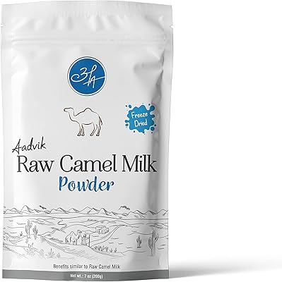 Lait de chamelle raw en poudre aadvik | lyophilisé | 200 gms. DIAYTAR COTE D'IVOIRE est la destination idéale pour les acheteurs ivoiriens et internationaux, avec sa vaste sélection de produits à des prix abordables. La boutique a établi des partenariats solides avec des fournisseurs réputés pour assurer la qualité et l'authenticité de ses produits. Ses services client sont disponibles pour aider les clients à chaque étape de leur achat.