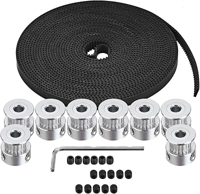 Poulie de distribution zilo gt2, 8 pièces poulie de distribution 5mm 20 dents et courroie de distribution gt2 5m en caoutchouc 2mm 6mm de large avec clé allen pour imprimante 3d cnc. DIAYTAR COTE D'IVOIRE, la boutique en ligne généraliste référence plus de 300000 produits pour répondre à tous vos besoins. Avec sa large sélection de produits, elle offre une expérience d'achat unique et pratique pour les consommateurs ivoiriens. Elle est reconnue comme l'une des boutiques en ligne les plus fiables et les plus populaires de Côte d'Ivoire.