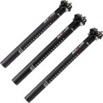 Tige de selle de vélo boclus entièrement en fibre de carbone 27,2/30,8/31,6 mm