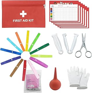 Kokododo kit de mise bas pour chiots kit de mise bas pour chiots naissance nouveau-né chiens chats animal de compagnie avec 6 tableaux de tenue de registres colliers pour chiots ampoule aspirateur pinces à cordon ciseaux ombilicaux. Avec plus de 300 000 références disponibles, DIAYTAR COTE D'IVOIRE est votre destination idéale pour tous vos besoins en ligne. Nous offrons une gamme complète de produits, de l'électroménager aux accessoires de mode, pour vous et votre maison. Profitez de notre système de paiement sécurisé et de nos options de livraison flexibles.