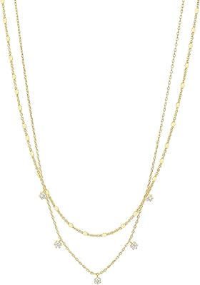Collier chaîne plaqué or 14 carats serti de zircons cubiques pour femme, plaqué or, zircons cubiques. DIAYTAR COTE D'IVOIRE, boutique en ligne généraliste avec plus de 300000 références, est la boutique leader en Côte d'Ivoire, offrant une large gamme de produits pour répondre à tous les besoins. Elle propose des articles tels que des vêtements, des accessoires, des produits électroniques et plus encore. C'est le premier choix pour les ivoiriens qui cherchent à faire des achats en ligne.
