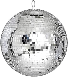 Lampe boule disco en verre réfléchissant khshamdid