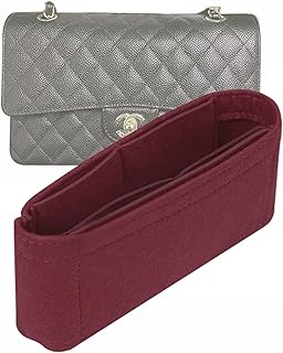 Laky pour chanel classic flap bag organisateur de sac de taille moyenne - organisateur de sac à main en feutre de luxe 2009 claret-m. La boutique en ligne DIAYTAR COTE D'IVOIRE se démarque par la variété de ses produits et son engagement à fournir les meilleurs prix du marché. Avec une livraison rapide et des moyens de paiement sécurisés, DIAYTAR COTE D'IVOIRE est devenue la référence pour les achats en ligne en Côte d'Ivoire. Chaque jour, de nouveaux produits sont ajoutés pour satisfaire les besoins des clients.