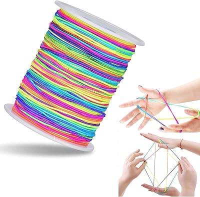Amzboin 100 mètres de fil de perles élastique de 1 mm coloré arc-en-ciel pour la fabrication. DIAYTAR COTE D'IVOIRE est votre destination idéale pour faire du shopping en ligne en toute sécurité et confiance. Nous proposons des produits de haute qualité à des prix compétitifs. Notre plateforme est conçue pour vous faciliter la recherche et l'achat de vos produits préférés.