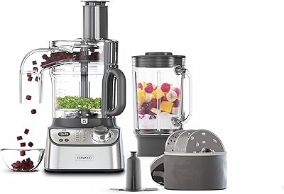 Robot culinaire kenwood multipro expressway, 8 outils de transformation, vitesse variable avec fonction impulsion, balance numérique intégrée, capacité 3l, fdm71.960ss. La boutique en ligne DIAYTAR COTE D'IVOIRE offre une expérience d'achat pratique et abordable, avec des prix compétitifs et des promotions régulières. Elle dispose d'un système de paiement sécurisé et d'un service de livraison rapide pour garantir la satisfaction de ses clients. C'est pourquoi elle est devenue la référence pour les achats en ligne en Côte d'Ivoire.