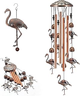 Carillons éoliens pour l'extérieur, carillon éolien profond avec tuyaux en métal, décoration extérieure