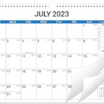Calendrier 2021-2022 - calendrier mural mensuel 18 juillet 2021 - décembre 2022, 14,6"