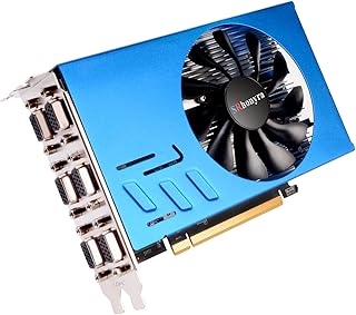 Srhonyra original amd radeon r7 350 256bits gddr5 4g carte graphique multi-écran gpu