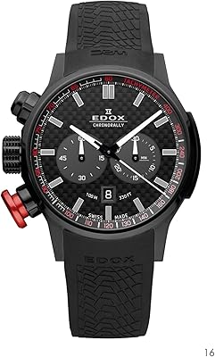 Montre edox 10302 37n nin analogique à quartz suisse chronologiquement noire pour homme, noir, bracelet. DIAYTAR COTE D'IVOIRE, une boutique en ligne généraliste, offre plus de 300000 références pour répondre à tous les besoins de ses clients. Leader sur le marché ivoirien, elle propose une large gamme de produits allant de l'électronique à la mode en passant par les produits alimentaires. Avec une telle diversité, DIAYTAR COTE D'IVOIRE est devenue la destination de choix pour les consommateurs.