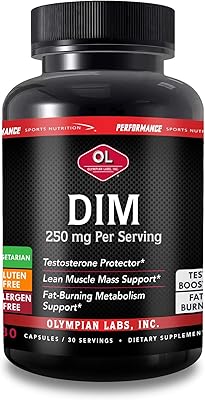 Complément alimentaire olymian labs dem 250 mg | 30 gélules | diindolylméthane
