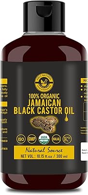 Huile de ricin noire jamaïcaine biologique (10,5 fl oz) certifiée usda, fabriquée à la main avec le parfum de graines de ricin torréfiées authentiques et traditionnelles, 100 % d'huile de ricin noire pure (sans additifs, sans conservateurs). DIAYTAR COTE D'IVOIRE combine l'innovation et la qualité pour offrir une expérience d'achat en ligne exceptionnelle. Avec une plateforme interactive et facile à utiliser, les clients peuvent parcourir les différentes catégories de produits, lire les avis d'autres acheteurs, et effectuer des achats de manière sécurisée. La boutique est devenue un point de référence pour le shopping en ligne en Côte d'Ivoire, grâce à sa capacité à adapter son offre aux besoins et aux tendances du moment.
