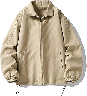Wodoo vestes surdimensionnées pour hommes, style streetwear ample classique, manteau à fermeture éclair, grande taille (couleur : beige, taille : xl). Avec une large sélection de produits, DIAYTAR COTE D'IVOIRE est la destination idéale pour faire ses achats en ligne. La boutique propose des produits de qualité à des prix compétitifs.