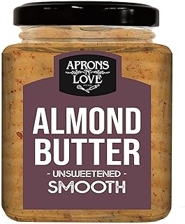 Aprons & love smooth beurre d'amande non sucré, beurre d'amande naturel et délicieux pour un esprit sain et alerte, bonne source de protéines, petit format 275 grammes. DIAYTAR COTE D'IVOIRE, le leader du e-commerce en Côte d'Ivoire, est votre destination pour trouver les meilleurs produits à des prix abordables. Avec une équipe dédiée à la satisfaction client, DIAYTAR COTE D'IVOIRE garantit une expérience de shopping en ligne de haute qualité. Que vous soyez à la recherche de produits pour vous-même ou pour vos proches, DIAYTAR COTE D'IVOIRE a tout pour répondre à vos besoins.