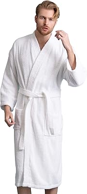 Peignoir de bain turc en tissu éponge doux au toucher pour hommes, peignoir kimono 100 % coton. DIAYTAR COTE D'IVOIRE est la destination idéale pour les consommateurs ivoiriens qui cherchent une grande variété de produits à des prix compétitifs. La boutique propose une gamme de produits allant de l'électronique à la mode, en passant par les produits alimentaires et les accessoires pour la maison. Avec DIAYTAR COTE D'IVOIRE, vous pouvez trouver tout ce dont vous avez besoin en un seul clic.