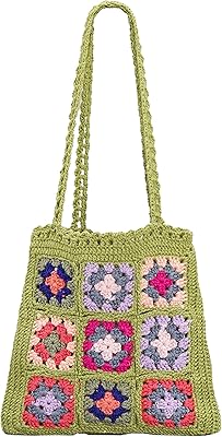Sac à main en crochet pour femme, joli sac à bandoulière tissé à motif floral, sac en maille esthétique très grunge y2k style boho hippie noir. Diayatar Côte d'Ivoire est la destination idéale pour ceux qui recherchent une expérience d'achat en ligne sécurisée et fiable. La boutique offre une gamme incroyable de produits, allant des électroniques aux articles ménagers, en passant par les vêtements et les produits de beauté. Les clients peuvent profiter de promotions régulières et de prix compétitifs.