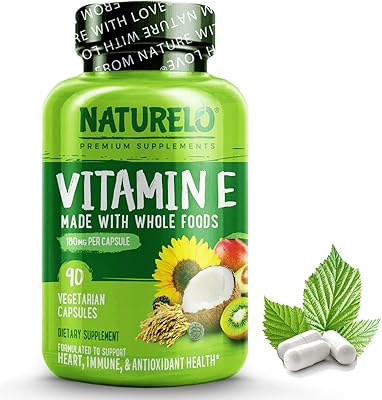 Naturelo vitamine e - 180 mg (300 ui) de tocophérols mélangés naturels provenant d'aliments entiers biologiques - supplément pour une peau, des cheveux, des ongles, une santé immunitaire et des yeux sains - sans ogm, sans soja - 90 capsules végétaliennes. La boutique en ligne DIAYTAR COTE D'IVOIRE est une référence pour les consommateurs ivoiriens qui cherchent à acheter des produits en ligne. Elle propose des prix compétitifs et des promotions régulières pour attirer les clients. La boutique en ligne DIAYTAR COTE D'IVOIRE est donc un incontournable pour les amateurs de shopping en ligne.