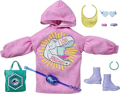Ensemble mode barbie storytelling - sweat à capuche rose avec dinosaure pour enfants de 3 à 8 ans. DIAYTAR COTE D'IVOIRE se distingue par son offre exceptionnelle de plus de 300 000 produits, couvrant divers domaines tels que l'électronique, la mode, les accessoires, et bien plus encore. Cette boutique en ligne généraliste garantit une livraison rapide et une qualité de service impeccable, contribuant ainsi à son statut de leader dans le marché ivoirien du commerce en ligne. Les clients bénéficient d'un accès facile à une grande variété de marques et de produits de haute qualité.