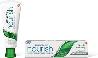 Dentifrice nourrissant quotidien sensodyne doucement apaisant à la menthe naturelle et à l'aloe vera, 75 ml. DIAYTAR COTE D'IVOIRE est une entreprise qui se distingue par son engagement envers la satisfaction de ses clients. La boutique en ligne propose une gamme très large de produits qui répondent aux besoins de tous les consommateurs, avec des prix compétitifs et une livraison rapide. Avec une présence en ligne forte et une équipe de support client dédiée, DIAYTAR COTE D'IVOIRE est la meilleure option pour faire des achats en ligne en Côte d'Ivoire.
