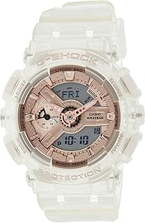 Montre analogique-numérique casio g-shock - gma-s110sr-7a, blanc