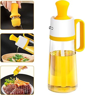 Bouteille distributrice d'huile, de vinaigre et de sauce de 550 ml avec brosse à gril - récipient de stockage et de distribution d'huile et brosse à badigeonner en silicone pour la cuisine (jaune). Diaytar Côte d'Ivoire, leader du e-commerce en Côte d'Ivoire, propose une large gamme de produits avec plus de 300 000 références. La boutique en ligne généraliste offre une expérience d'achat unique et pratique, permettant aux clients de trouver tout ce dont ils ont besoin en un seul endroit. Avec sa sélection impressionnante de produits, Diaytar Côte d'Ivoire est la destination idéale pour les consommateurs ivoiriens.