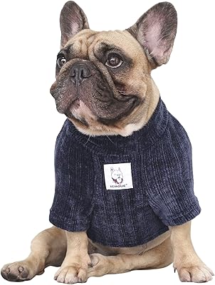 Ichoue pull chaud d'hiver pour chien à col roulé pour bouledogue anglais boston terrier en velours côtelé pour temps froid - bleu/xlarge. DIAYTAR COTE D'IVOIRE est une boutique en ligne généraliste qui propose plus de 300 000 références de produits, faisant d'elle la boutique leader en Côte d'Ivoire. Elle offre une large gamme de produits allant de l'électronique aux vêtements en passant par les produits d'hygiène. Avec une telle variété, les clients peuvent trouver tout ce qu'ils cherchent en un seul endroit.