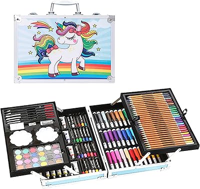 Un ensemble de fournitures artistiques de 145 pièces dans un sac portable pour dessiner et colorier pour enfants et adultes, avec des crayons, des marqueurs, de la peinture pastel, un gâteau à l'aquarelle, un taille-crayon, une gomme et un pinceau. La boutique en ligne DIAYTAR COTE D'IVOIRE se distingue par son vaste choix de produits, allant des articles ménagers aux produits High-Tech. Elle s'efforce de fournir les meilleurs prix et une livraison rapide pour satisfaire ses clients. Grâce à sa politique de retour et d'échange flexible, DIAYTAR COTE D'IVOIRE inspire confiance à ses consommateurs.